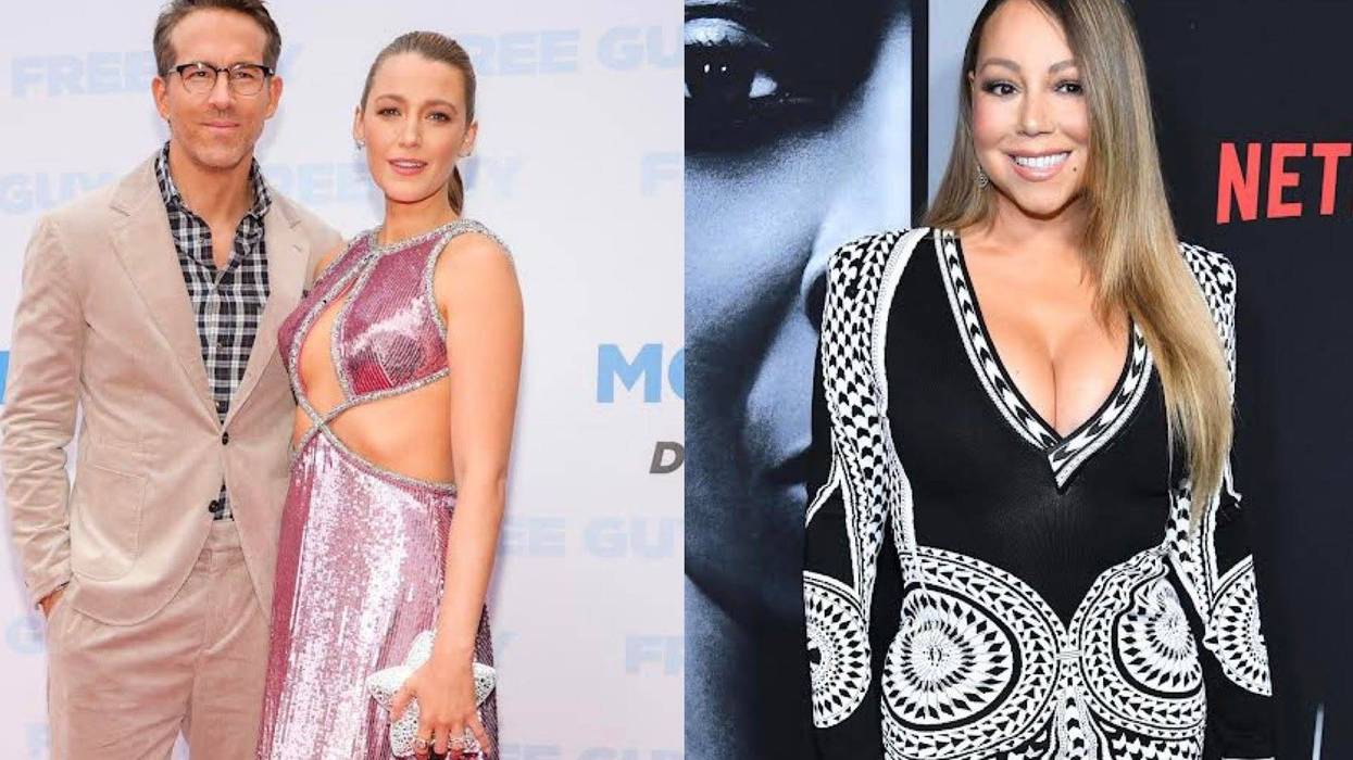 Ryan Reynolds, Blake Lively, Mariah Carey