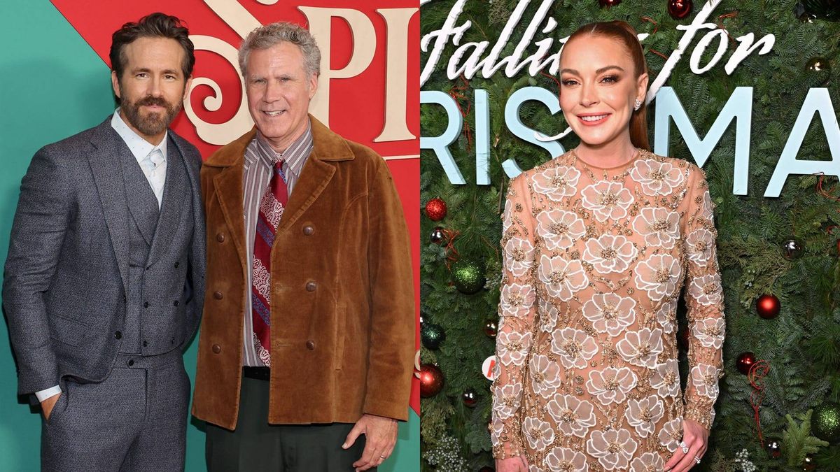 Ryan Reynolds, Will Ferrell and Lindsay Lohan