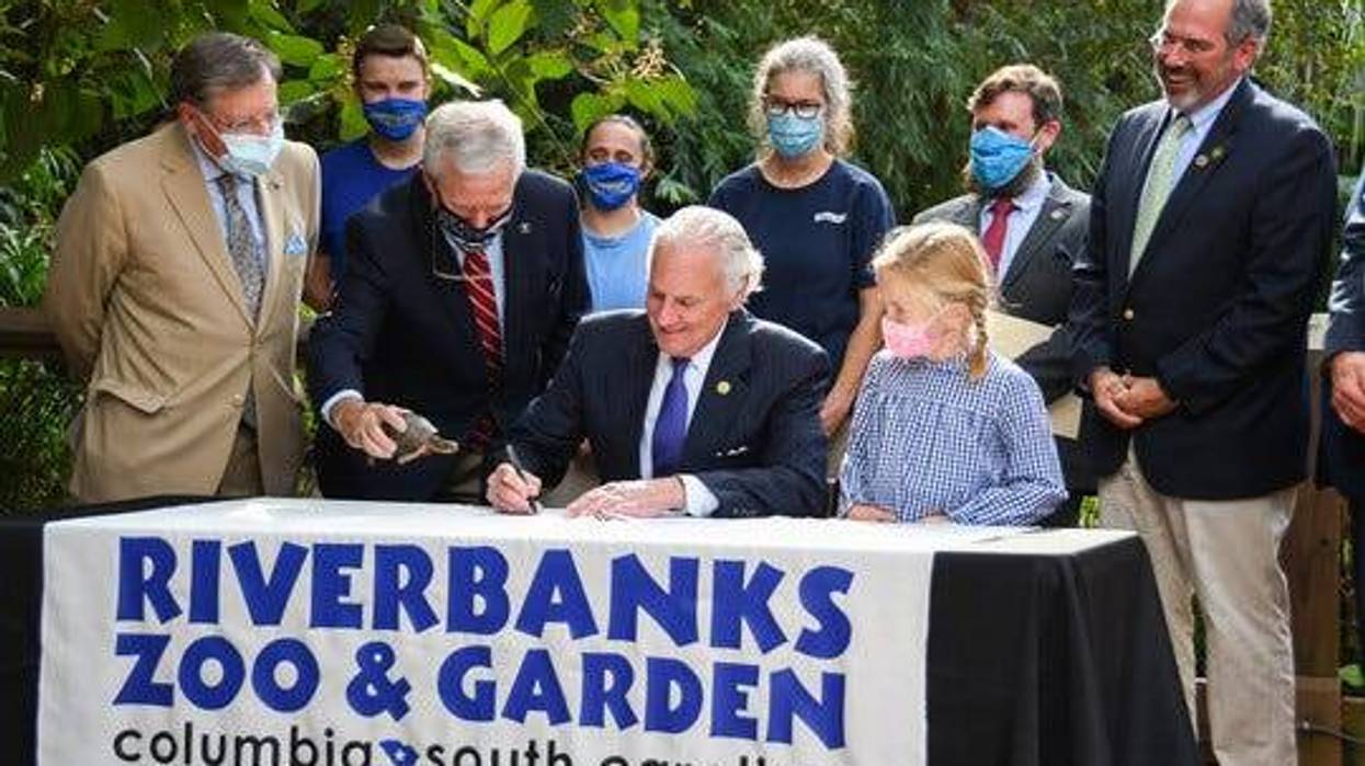 S.C. Gov. Henry McMaster signs Act 177 into law, providing new protections for native reptiles and amphibians.
