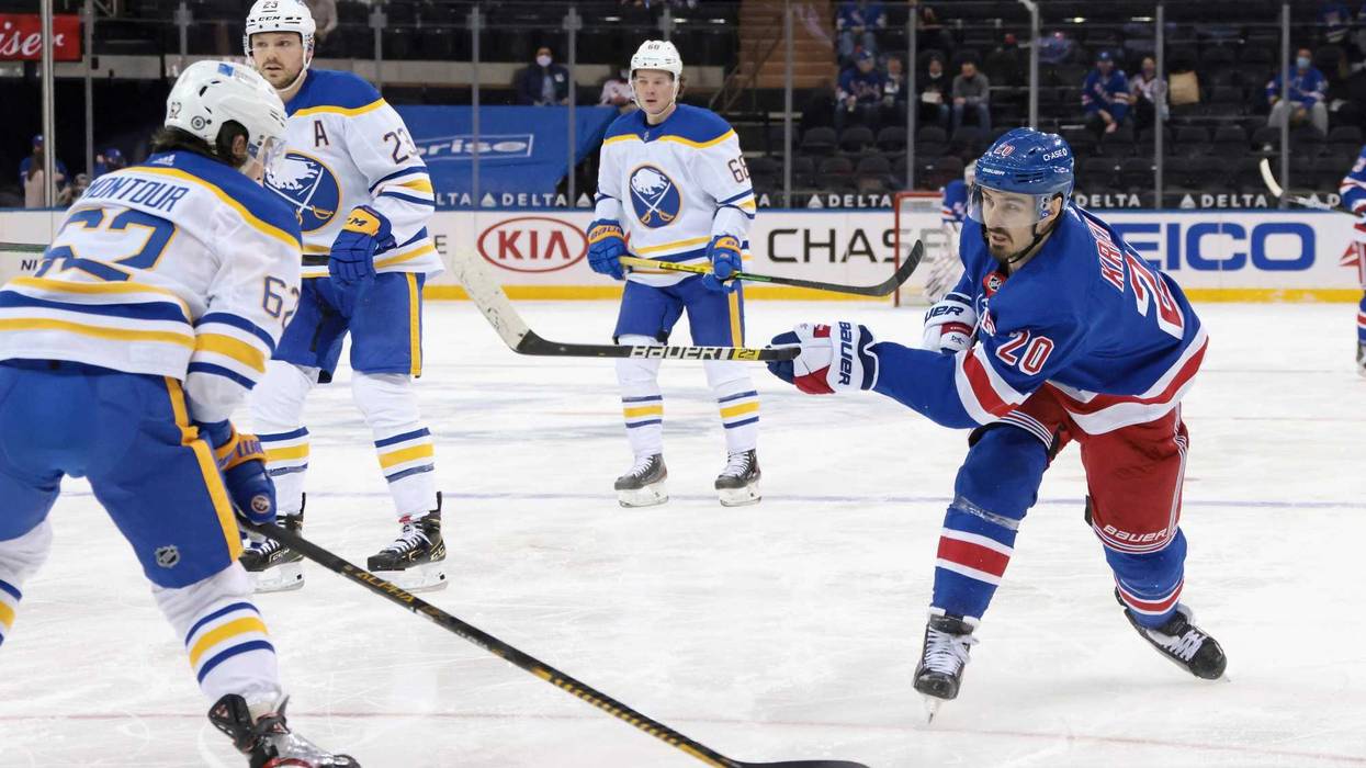 Sabres Rangers Hockey