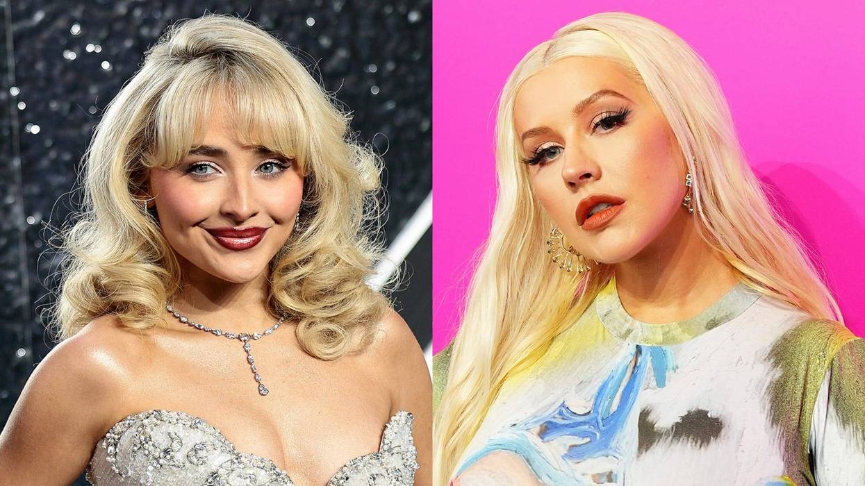 Sabrina Carpenter and Christina Aguilera