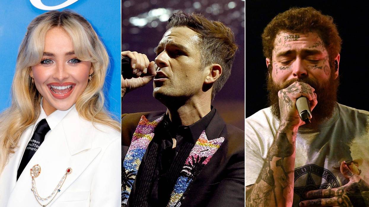 Sabrina Carpenter, Brandon Flowers of The Killers, Post Malone