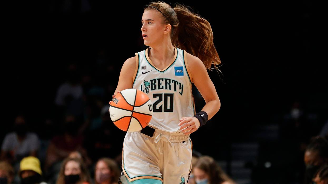 Sabrina Ionescu #20 of the New York Liberty