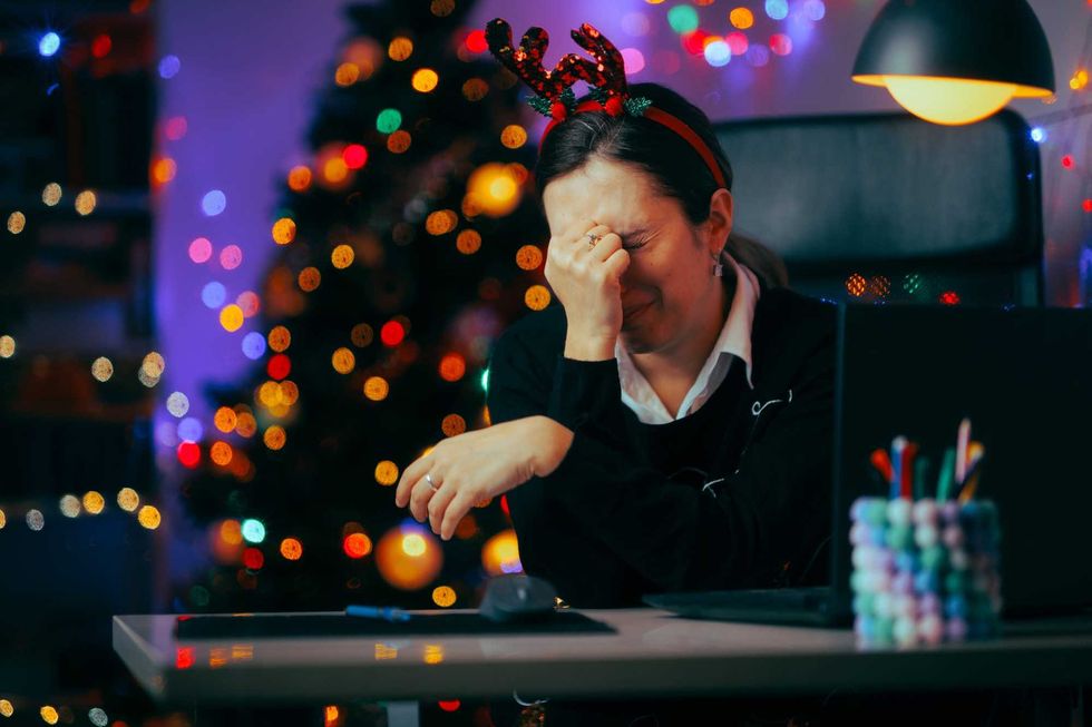 Sad at Christmas