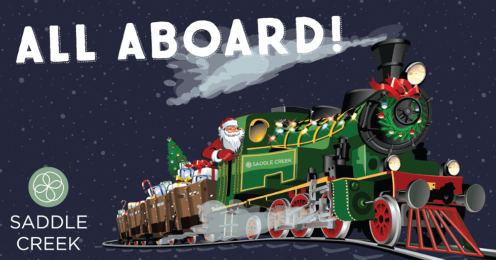 Saddle Creek All Aboard Holiday Event Dec. 1st