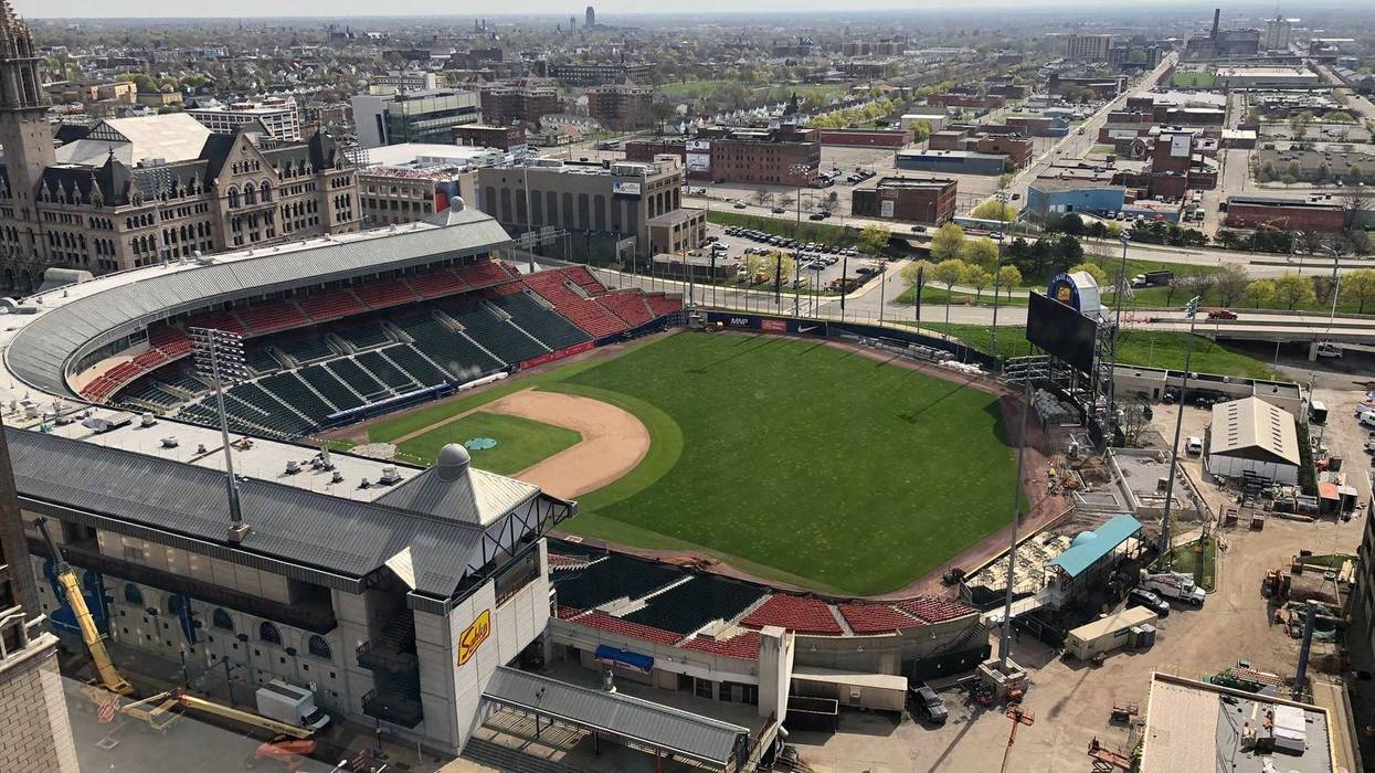 Sahlen Field. April 28, 2021
