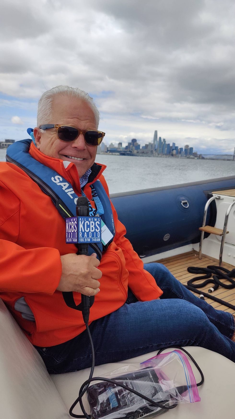 "SailGP is really set up to be close to shore in stadiums, so fans are looking at these nine boats hitting speeds upwards of 60 miles per hour and almost the spray is coming right at you," said Laura Muma with team USA.