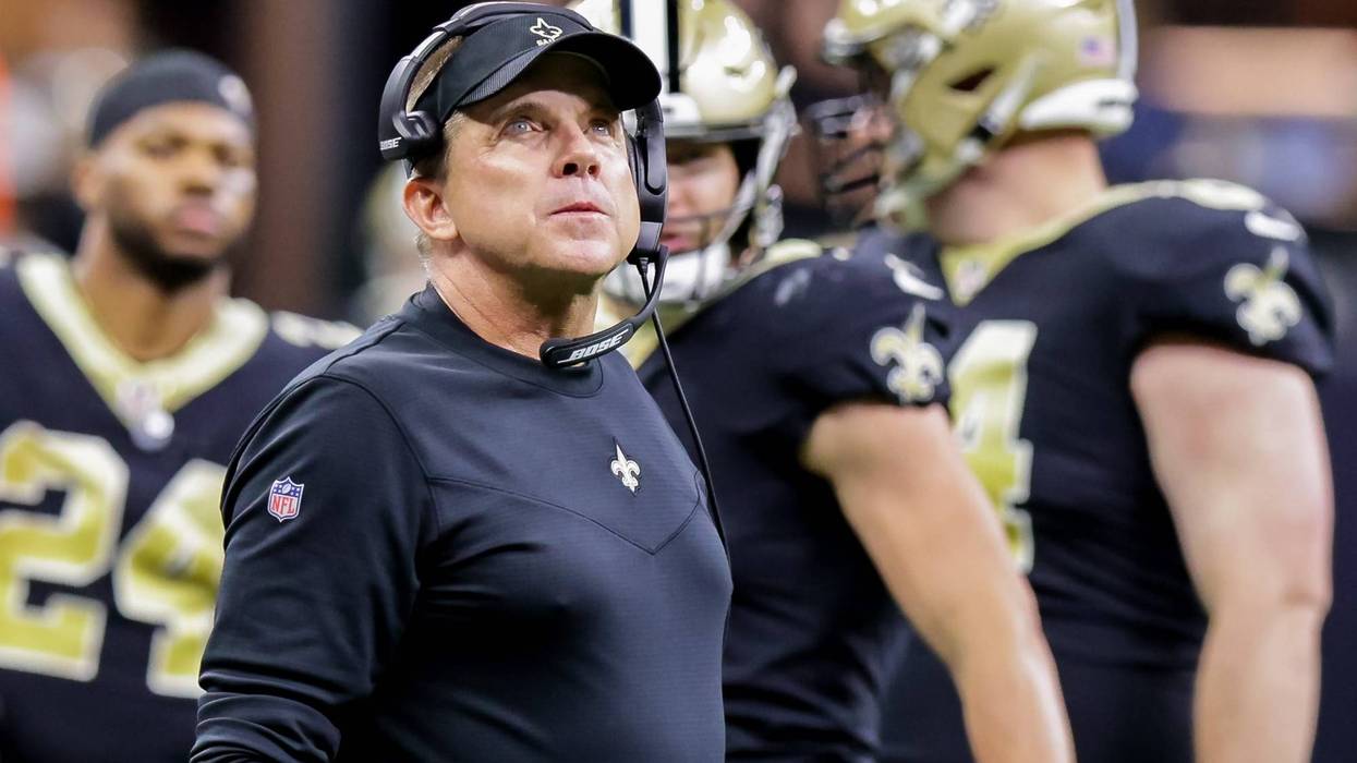 Saints coach Sean Payton