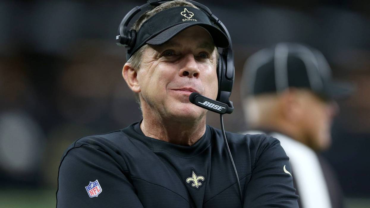 Saints head coach Sean Payton