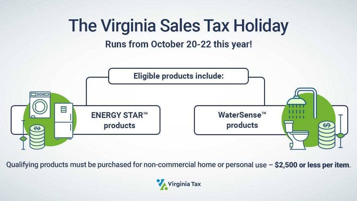 Sales Tax Holiday graphic