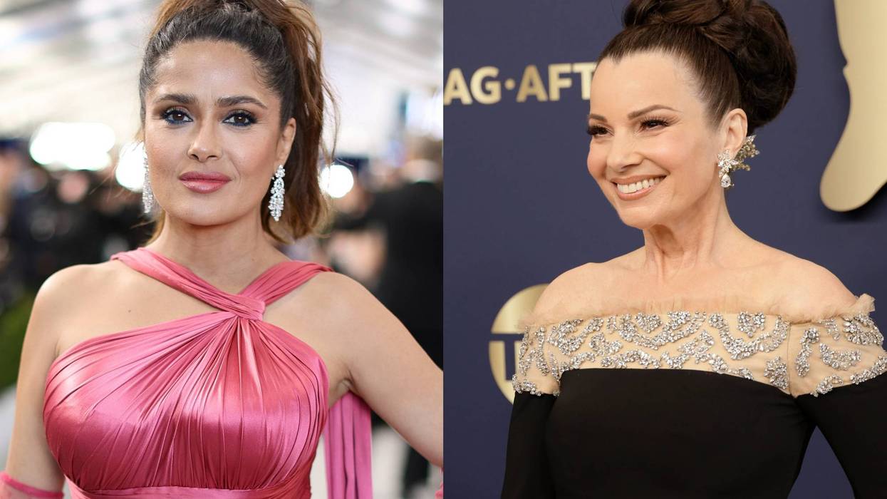 Salma Hayek and Fran Drescher