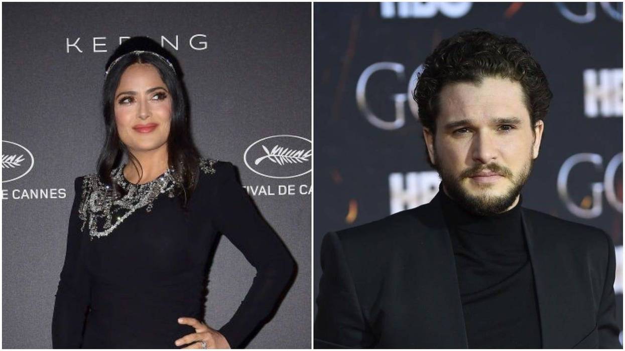 Salma Hayek, Kit Harington