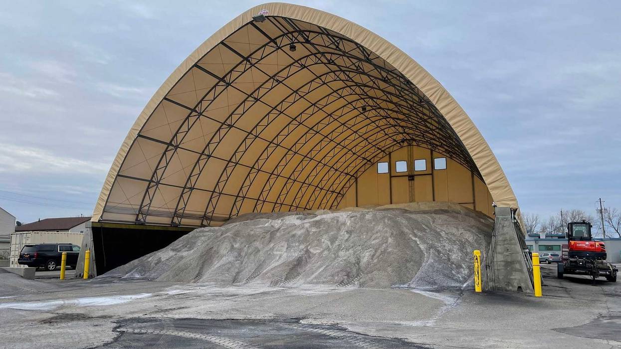 Salt barn