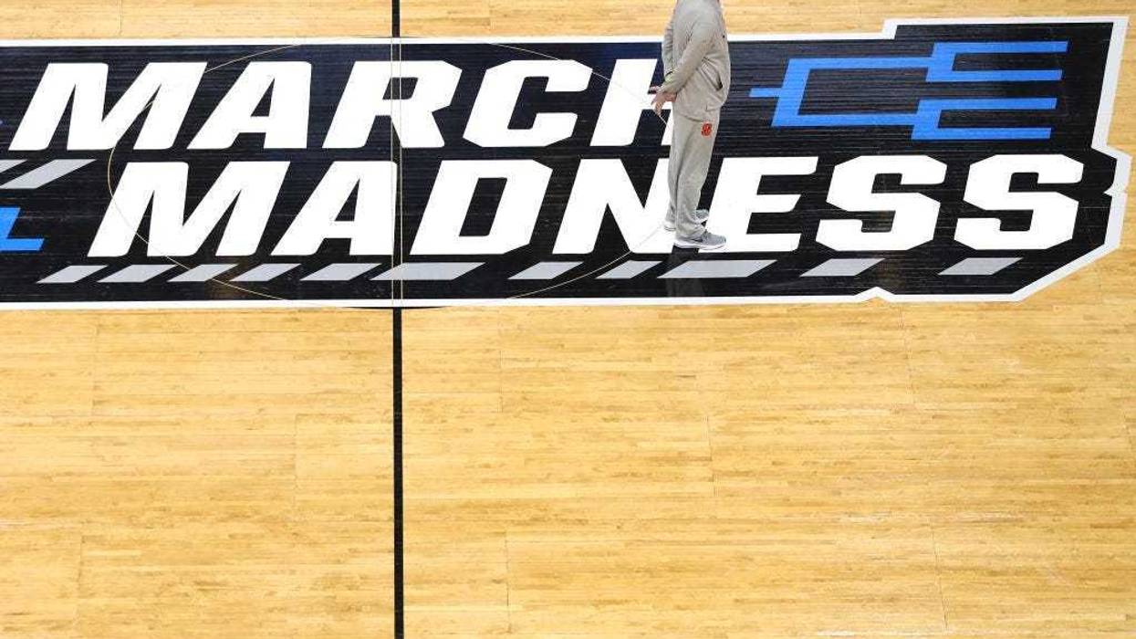 SALT LAKE CITY, UTAH - MARCH 20: Head coach Jim Boeheim of the Syracuse Orange looks on during practice before the First Round of the NCAA Basketball Tournament at Vivint Smart Home Arena on March 20, 2019 in Salt Lake City, Utah. (Photo by Patrick Smith/