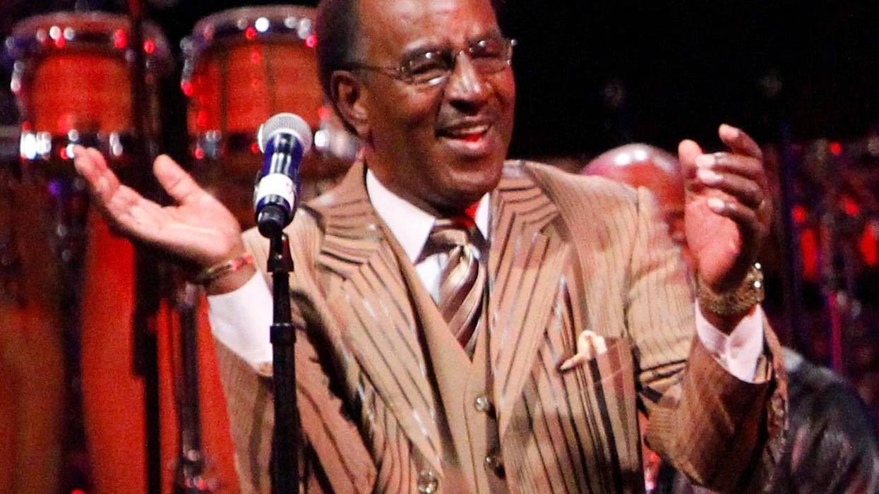 Sam Gooden of The Impressions performs during The Message in the Music concert in conjunction with the dedication of the Martin Luther King Jr. Memorial in Washington on Aug. 25, 2011. Gooden, one of the original members of the Chicago soul group, and a member of the Rock & Roll Hall of Fame, died on Thursday, Aug. 4, 2022, according to his daughter Gina Griffin. He was 87.