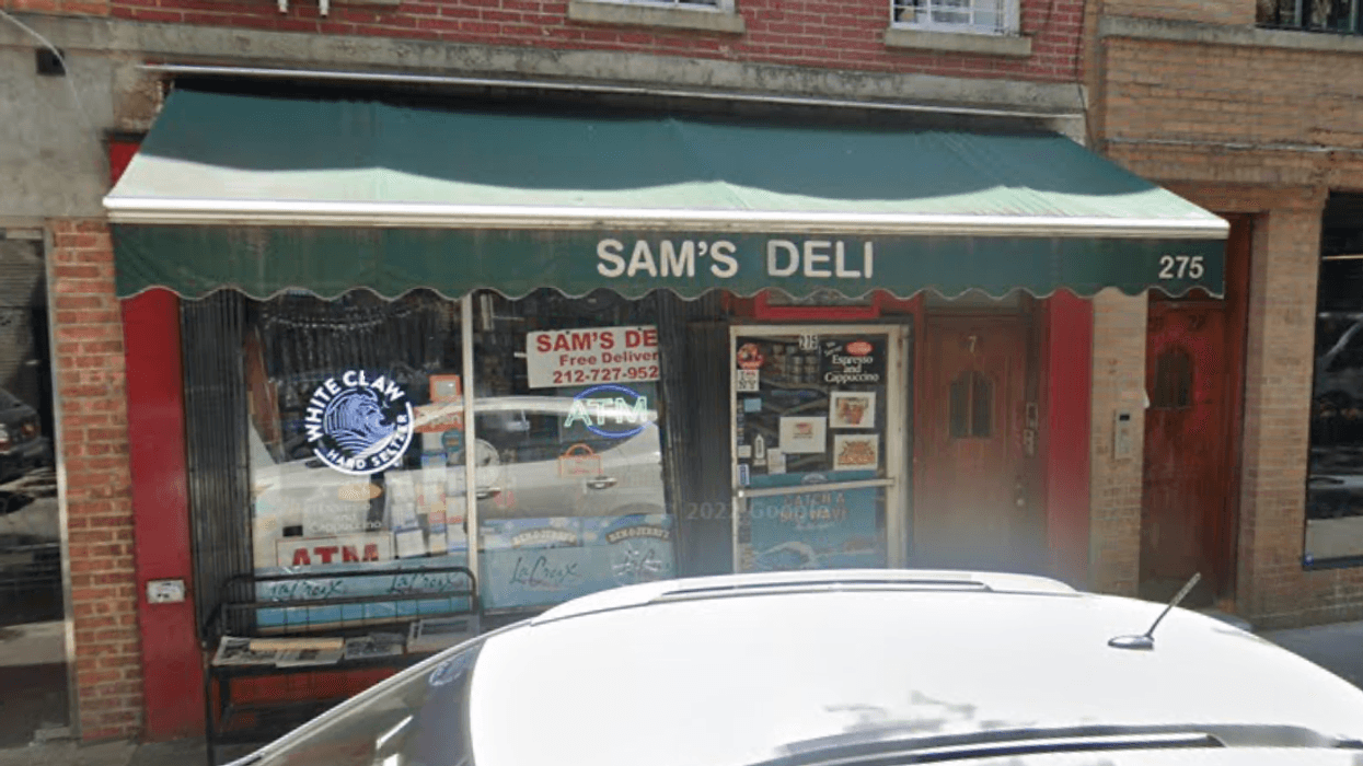 Sam's Deli in the West Village.