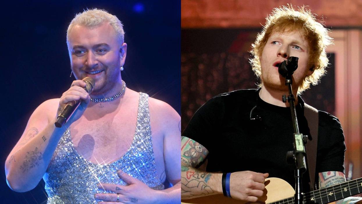 Sam Smith and Ed Sheeran