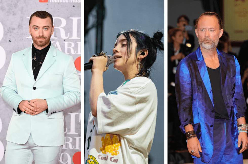 Sam Smith and Radiohead’s Thom Yorke Set Aside Beef to Rock Out at Billie Eilish Concert