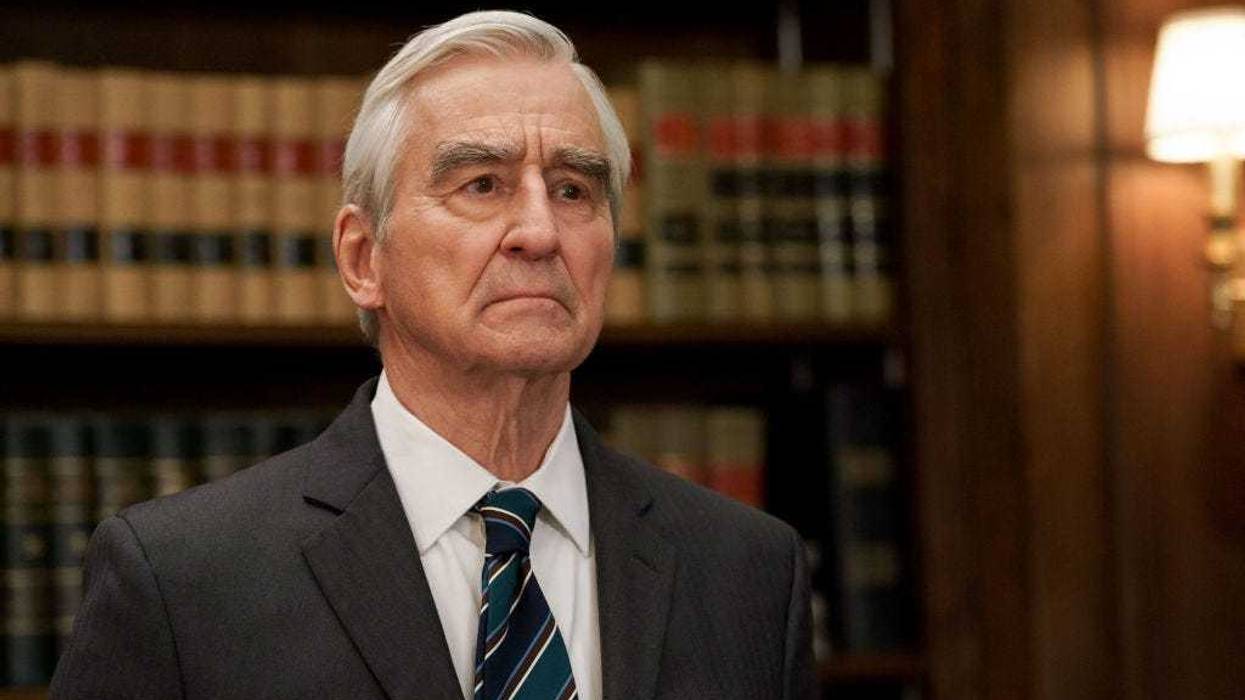 Sam Waterston as D.A. Jack McCoy in Season 23, Episode 2 of "Law & Order."