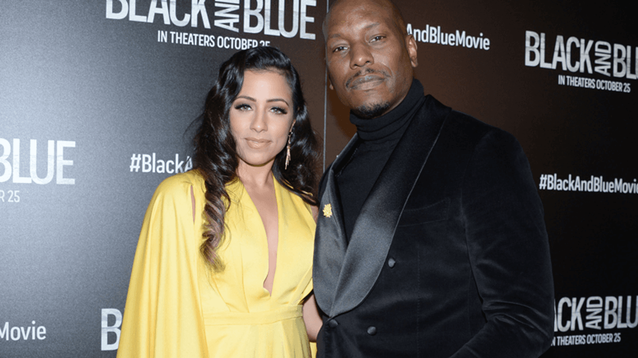 Samantha Gibson and Tyrese Gibson