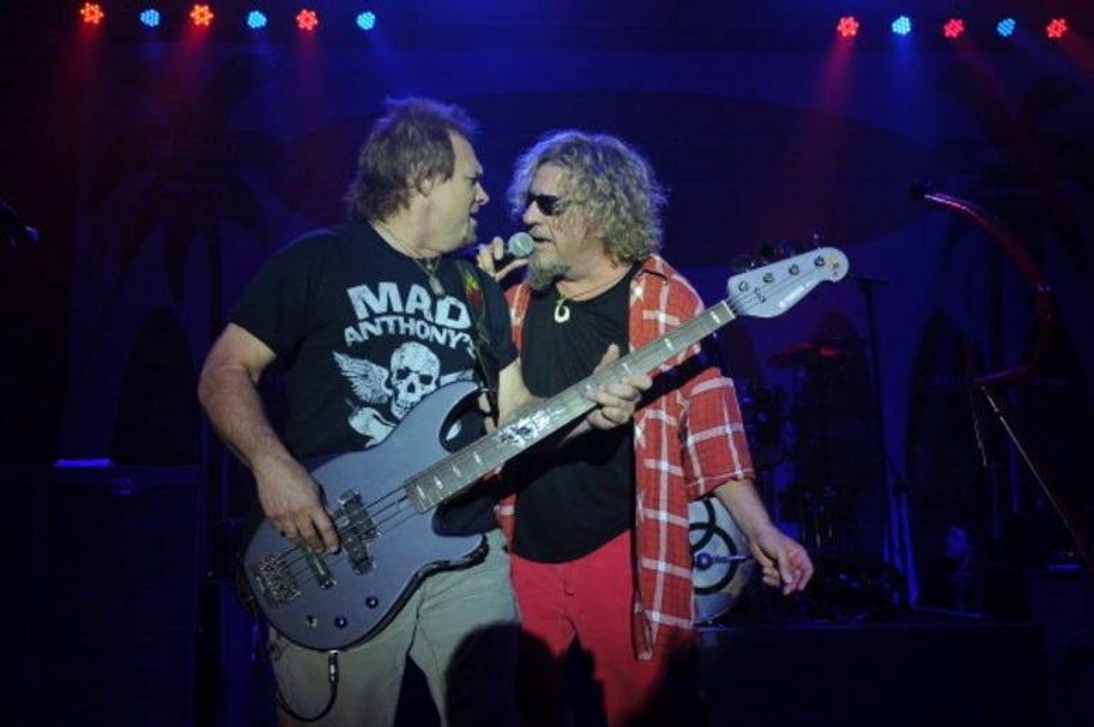 Sammy Hagar and Michael Anthony