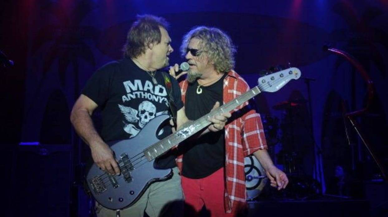 Sammy Hagar and Michael Anthony