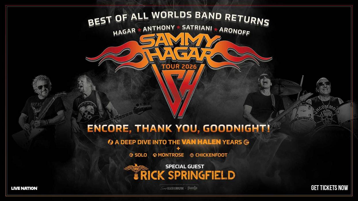 Sammy Hagar & Rick Springfield at Blossom