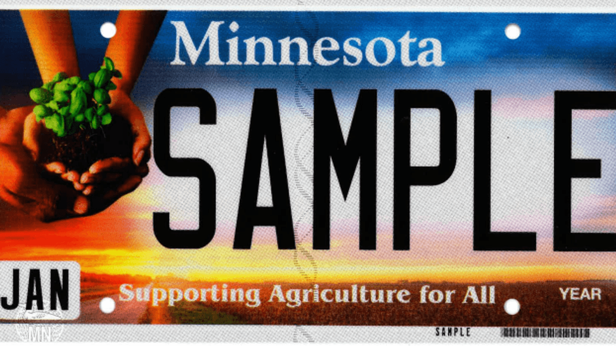 Sample of recently released agricultural plate