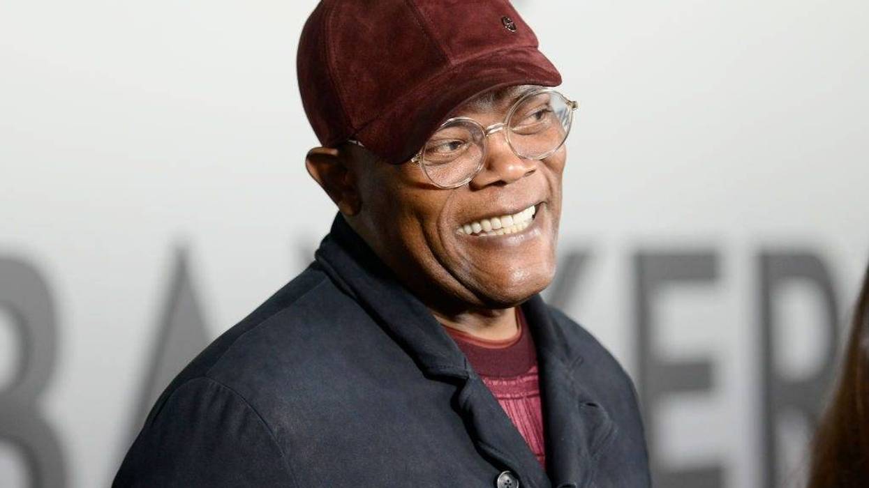Samuel L. Jackson at the world premiere of "The Banker" at the National Civil Rights Museum on March 02, 2020 in Memphis, Tennessee.