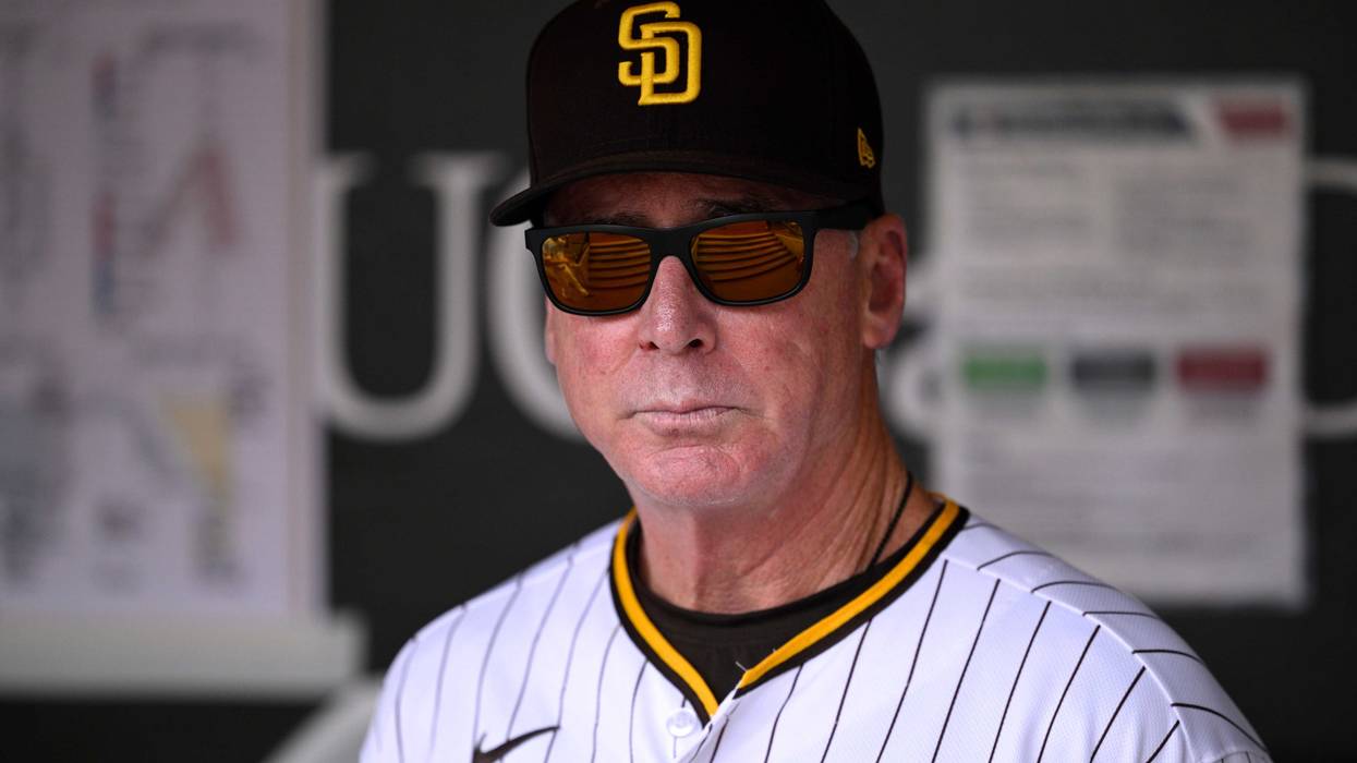 San Diego Padres manager Bob Melvin (3) looks on before the game against the Arizona Diamondbacks at Petco Park
