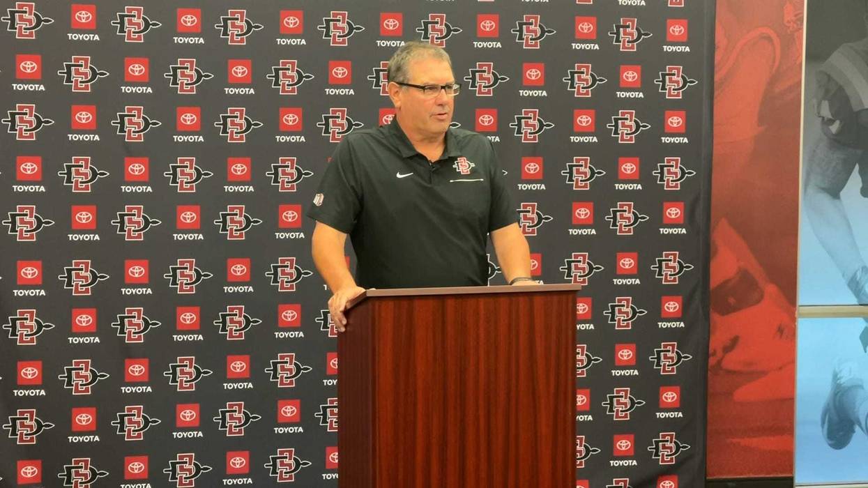 San Diego State Football Head Coach Brady Hoke