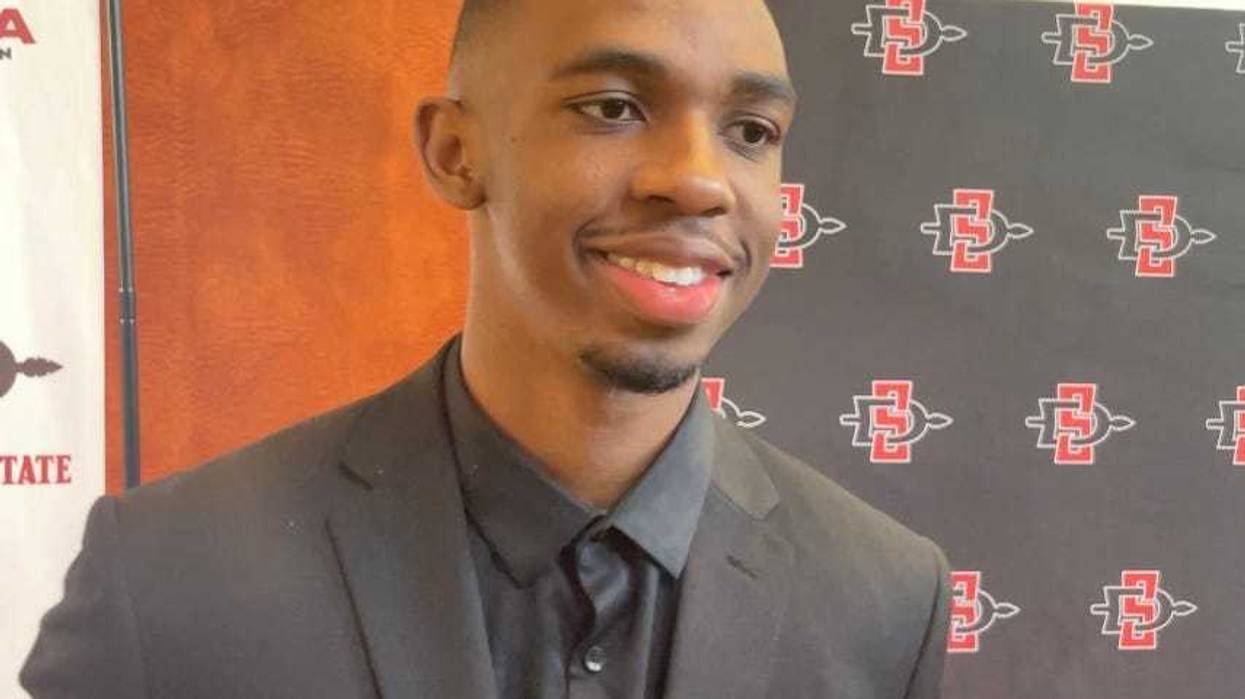 San Diego State men's basketball player Lamont Butler