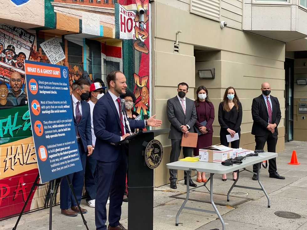 San Francisco District Attorney Chesa Boudin said it