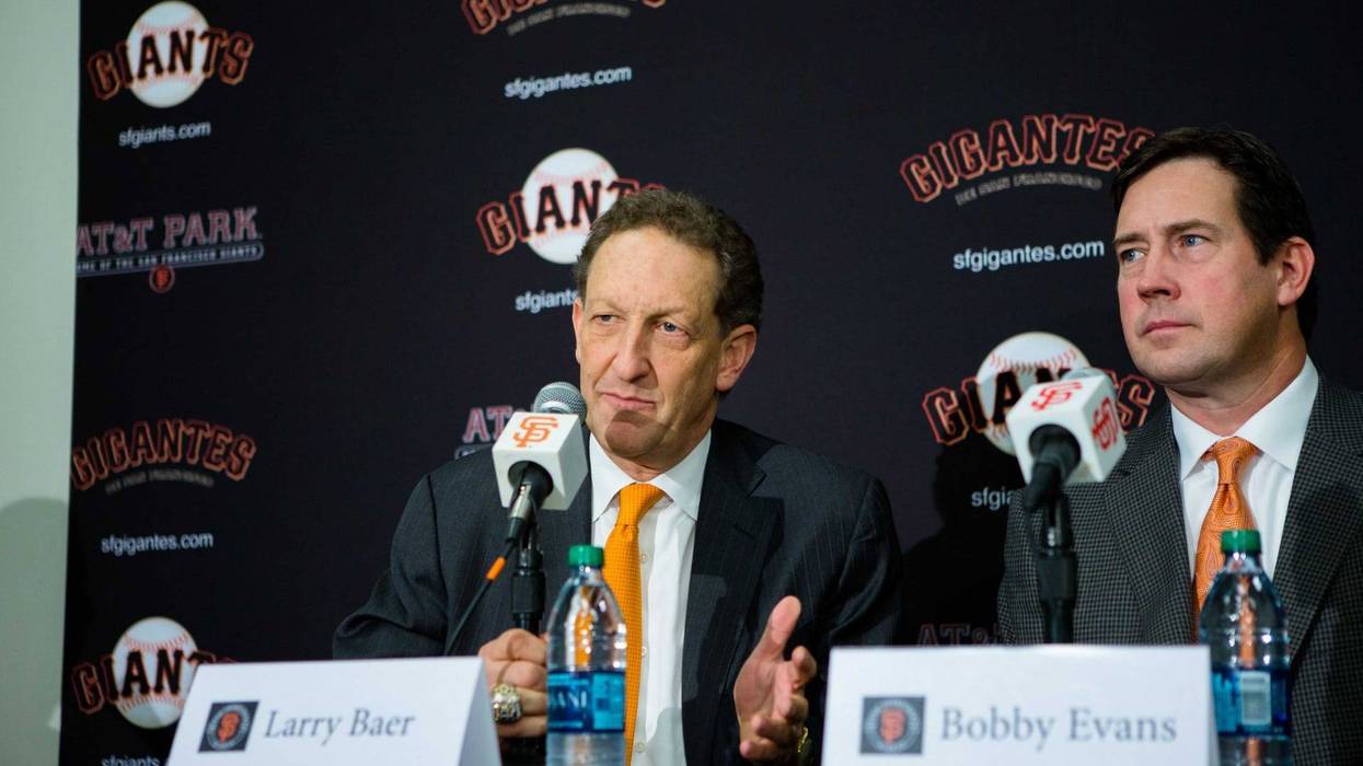San Francisco Giants CEO Larry Baer