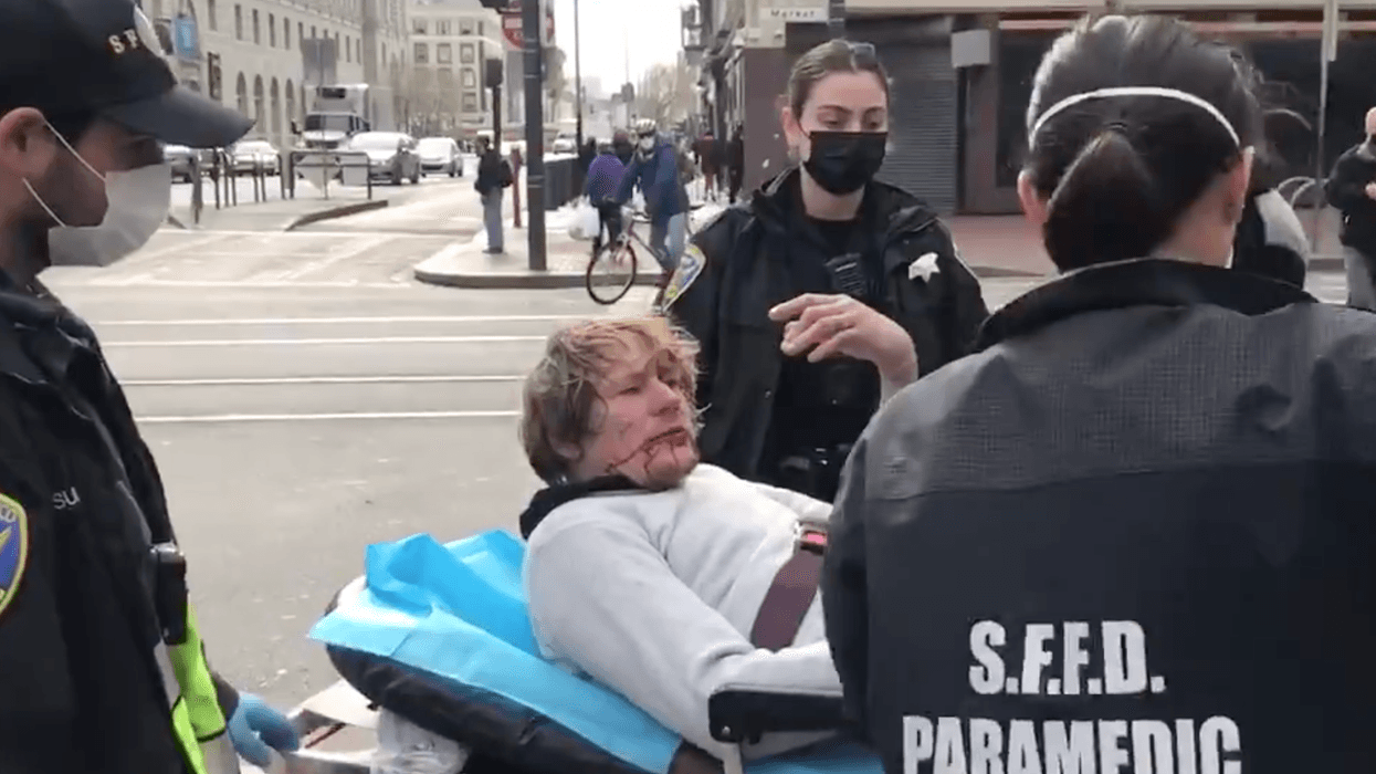 San Francisco Police have arrested Steven Jenkins, 39, for two assaults on elderly Asian Americans along Market St.