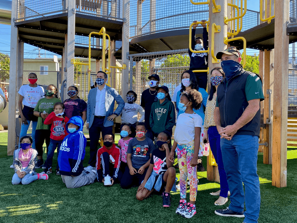 San Francisco reopens playgrounds amid the coronavirus pandemic.