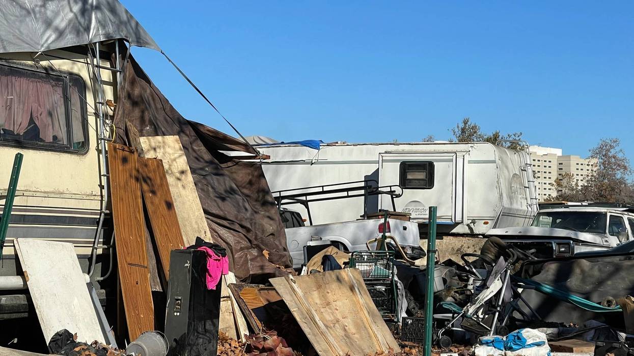 San Jose city officials have until the spring to clear out a huge homeless encampment just south of the airport.