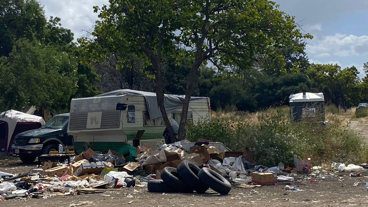 San Jose is hoping to push back the deadline to finish clearing a massive homeless encampment south of the city’s airport.