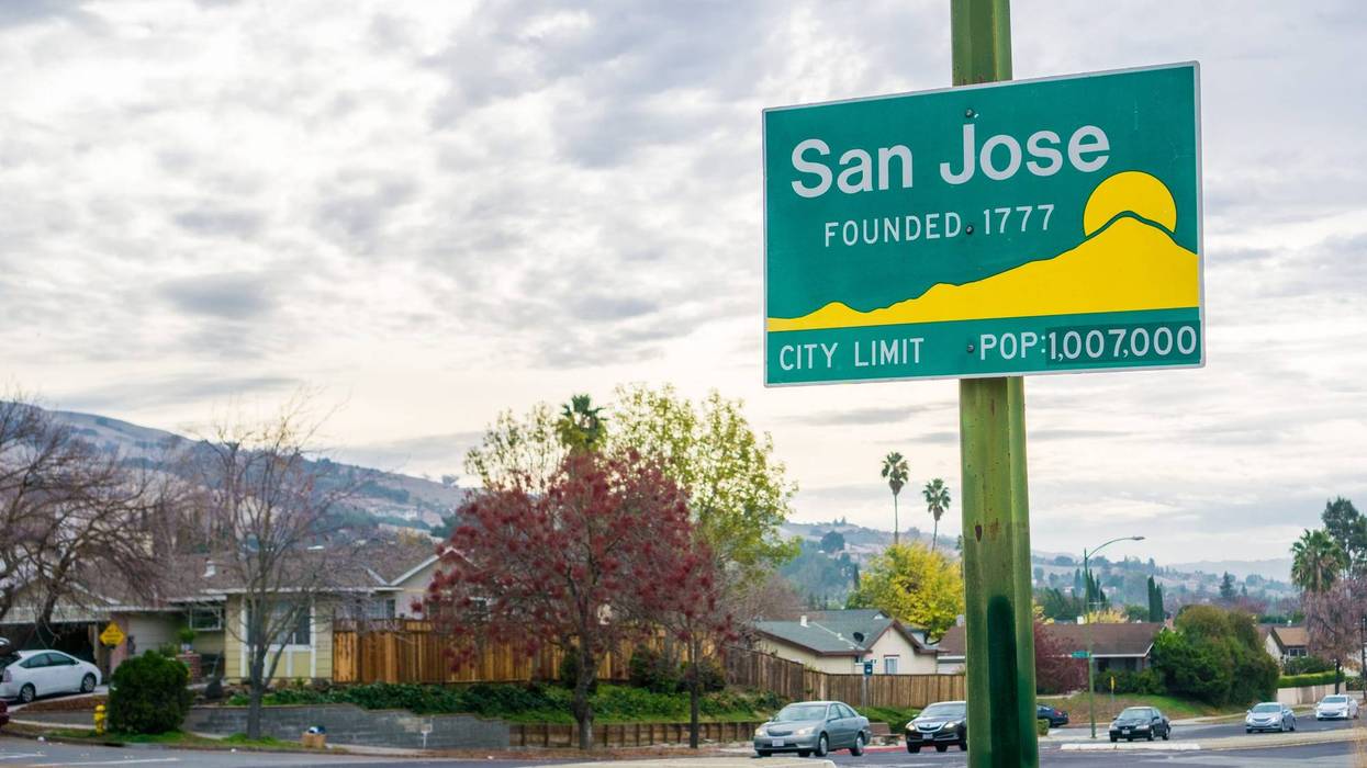 San Jose sign.