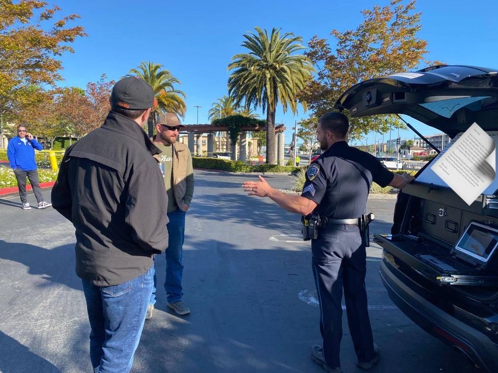 San Mateo police are conducting an investigation in connection with a “suspicious death” at a SamTrans bus stop Saturday morning.