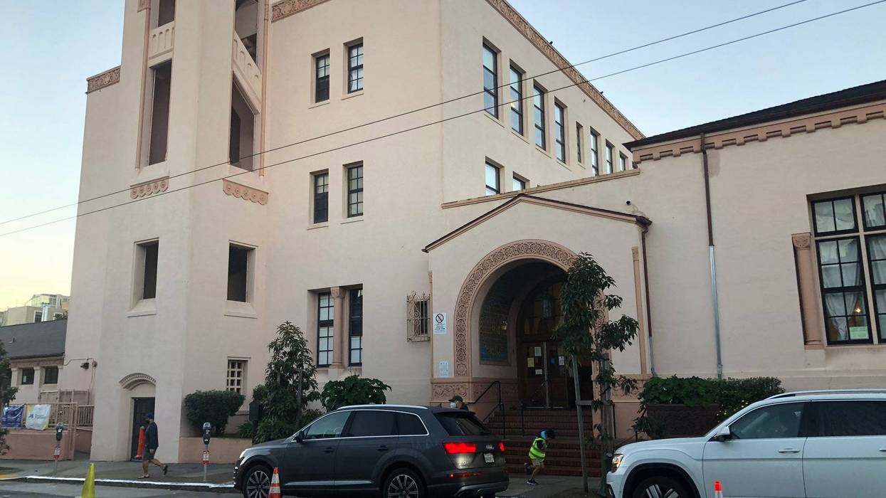 Sanchez Elementary School and other San Francisco schools will remain open during the omicron surge.