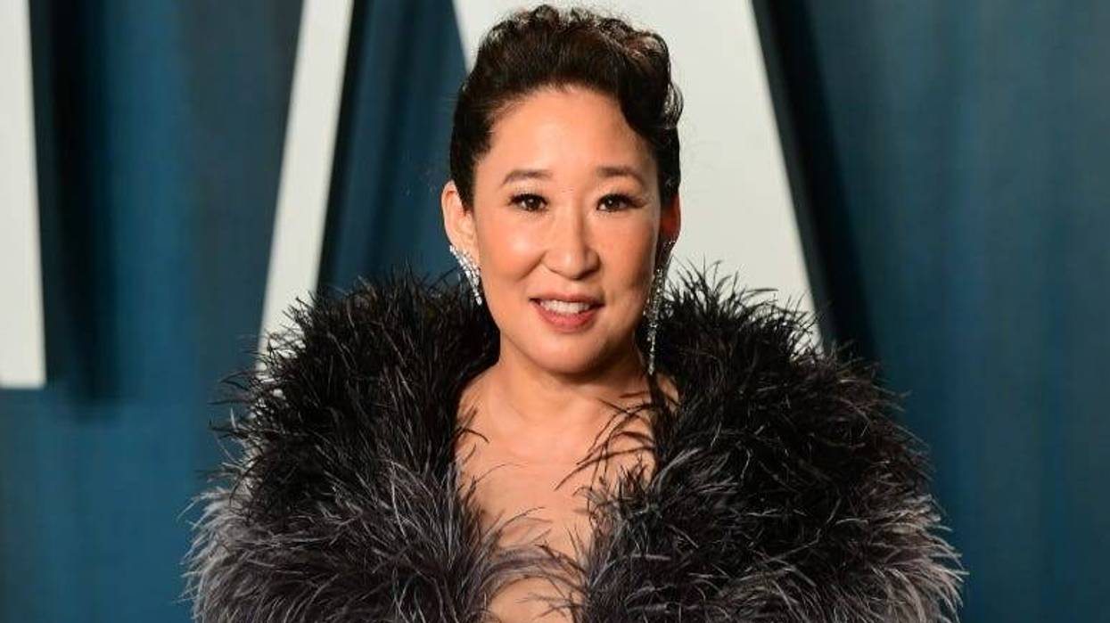 Sandra Oh Vanity Fair Oscars Party 2/10/20