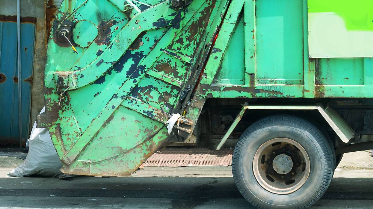 Sanitation truck
