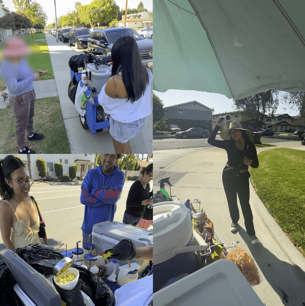 Santa Ana couple helping