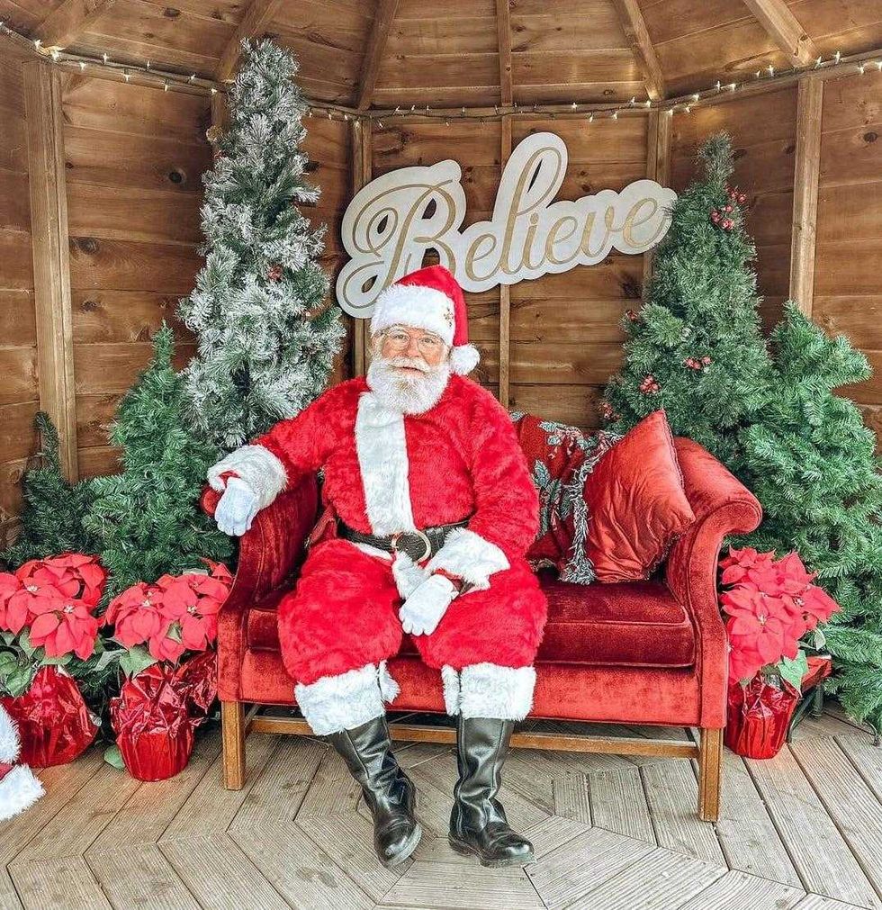 Santa at the Buffalo Holiday Market