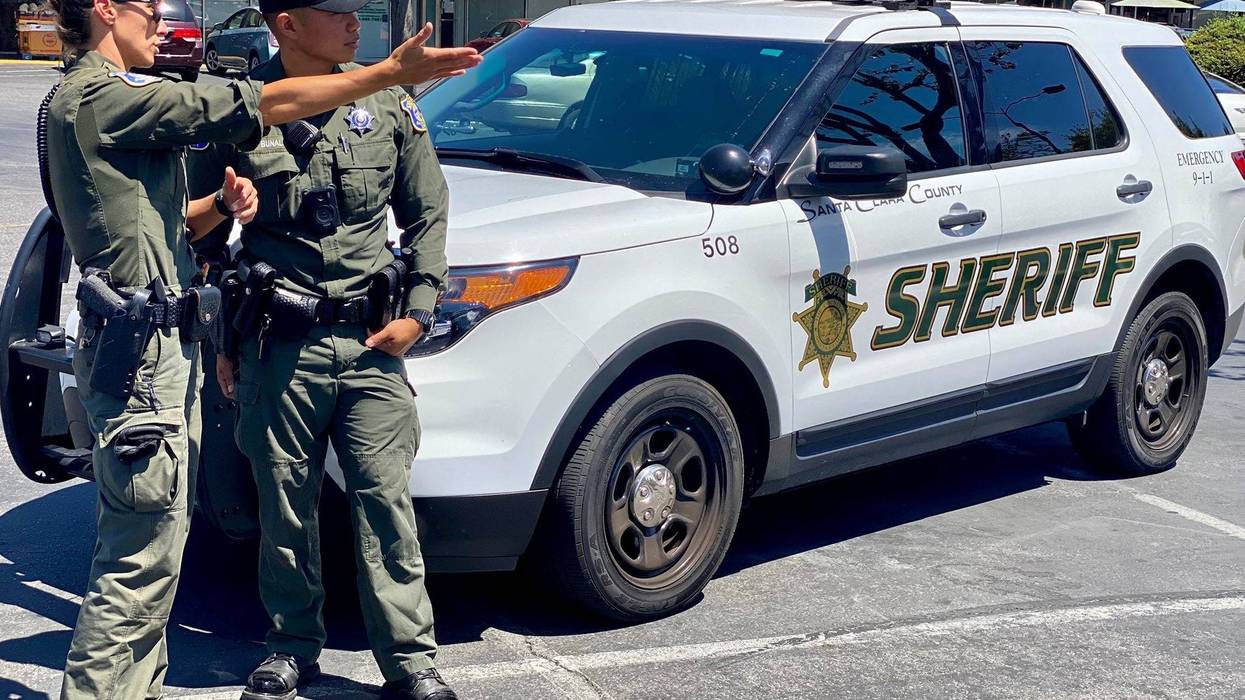 Santa Clara County Sheriff's Office Field Training Officer (FTO) Romero is mentoring Deputy Bunal after a call for service.