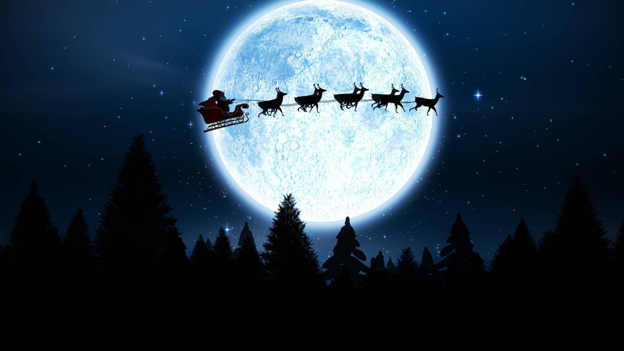 Santa's sleigh