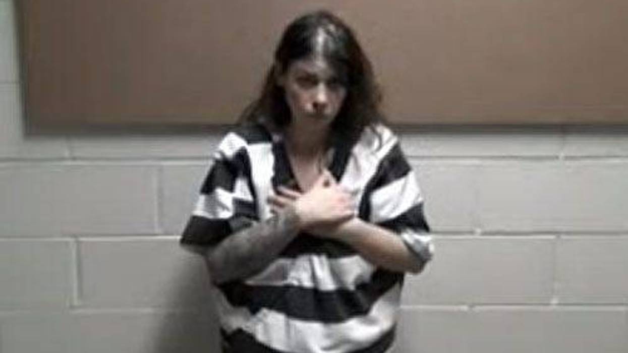 Sara Boles appears for an arraignment