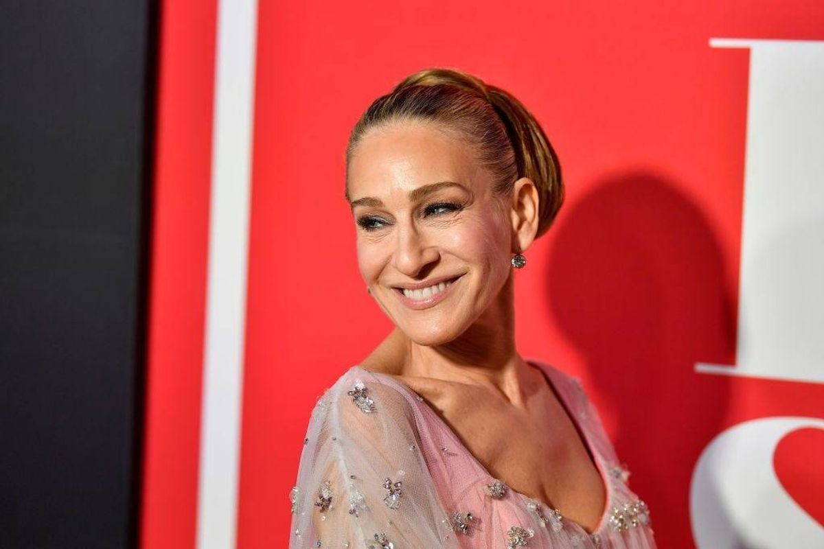 Sarah Jessica Parker attends "Plaza Suite" Opening Night on March 28, 2022 in New York City.