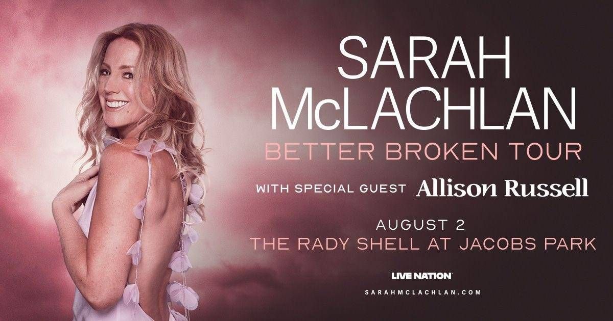 Sarah McLachlan 8/2/26